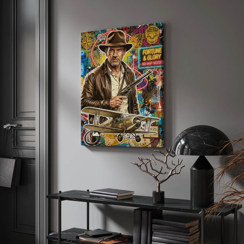 Indiana Pop - Leinwand