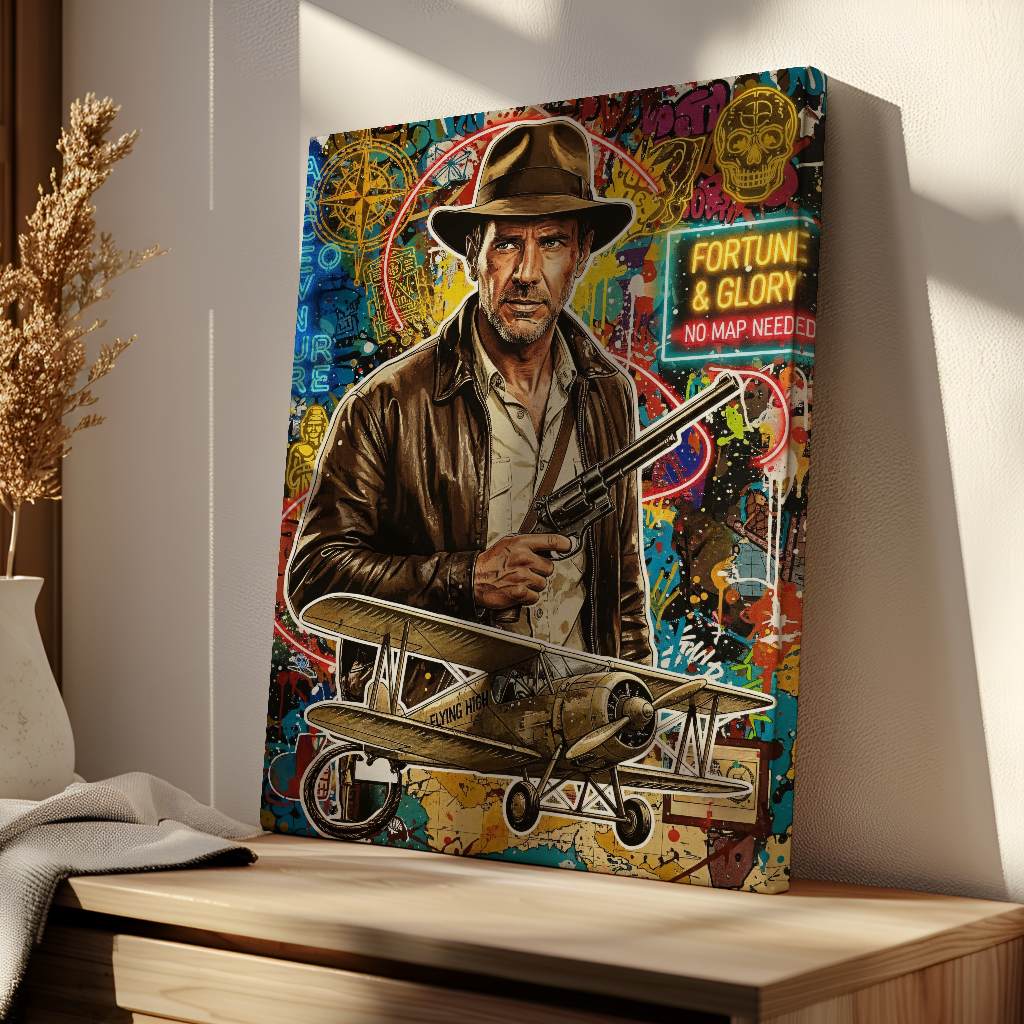 Indiana Pop - Leinwand