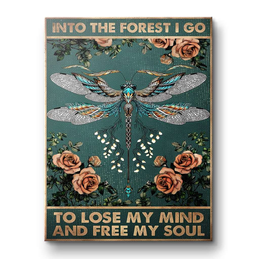 Into The Forest I Go 1 - Canvas