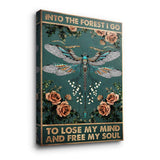 Into The Forest I Go 1 - Canvas