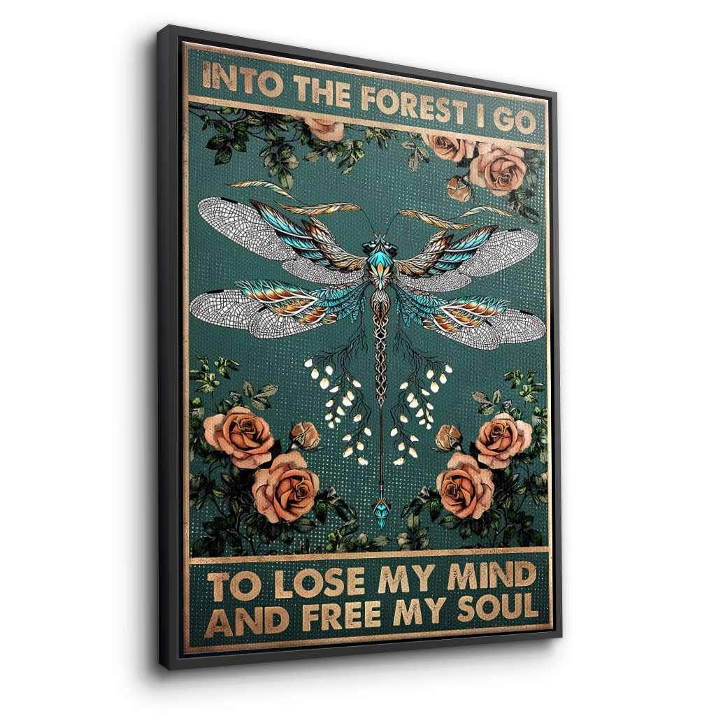Into The Forest I Go 1 - Canvas
