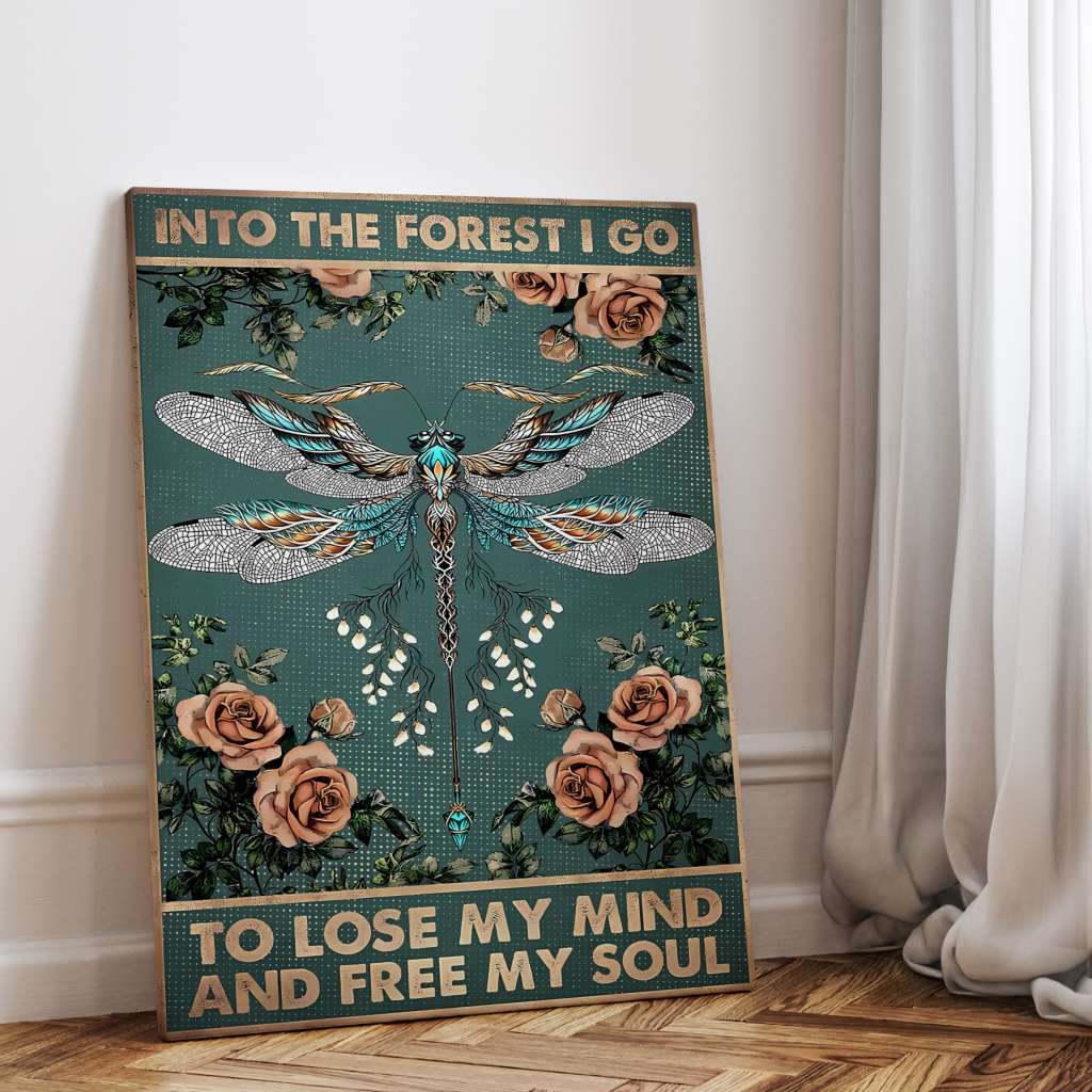 Into The Forest I Go 1 - Canvas