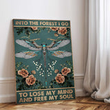 Into The Forest I Go 1 - Canvas