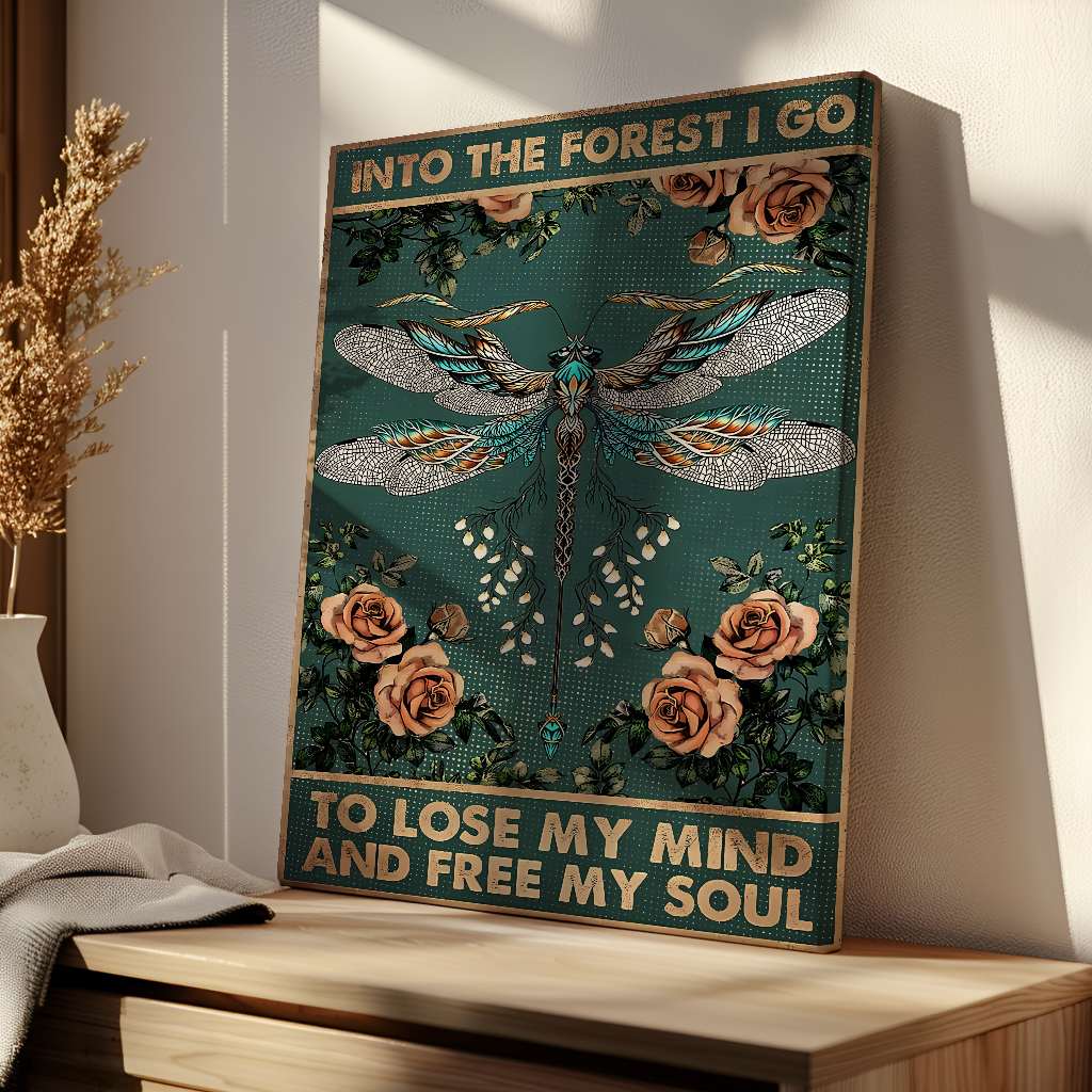 Into The Forest I Go 1 - Canvas