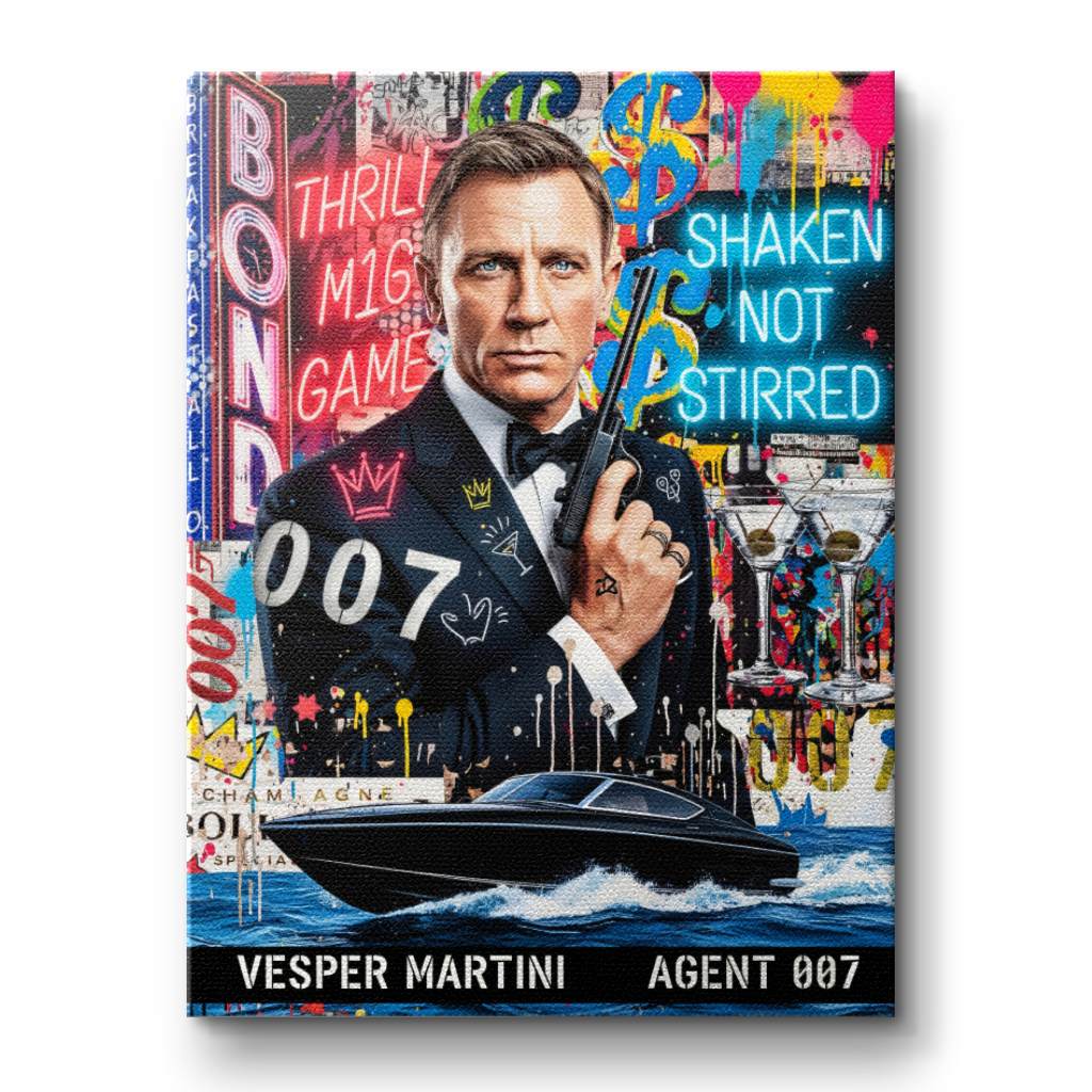 Bond - License to Pop - Leinwand