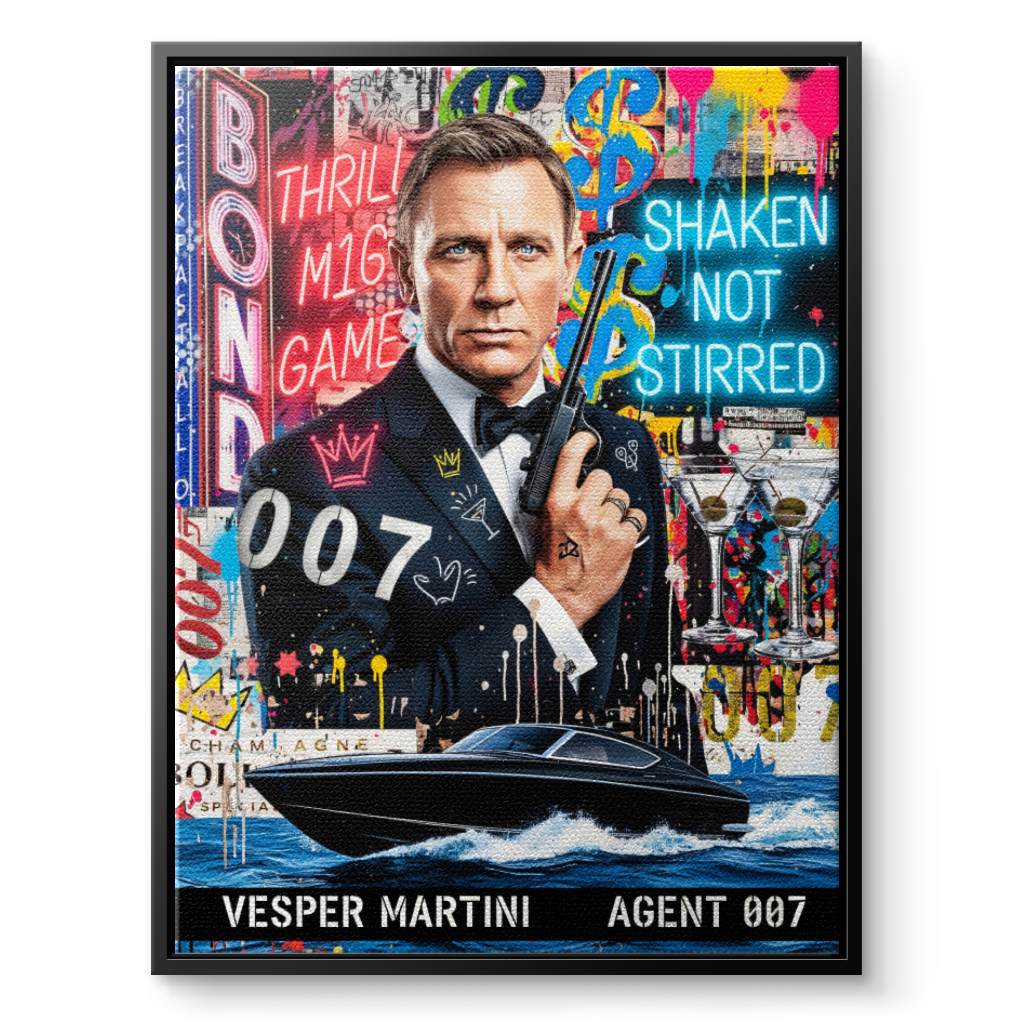 Bond - License to Pop - Leinwand