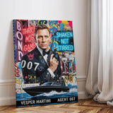 Bond - License to Pop - Leinwand