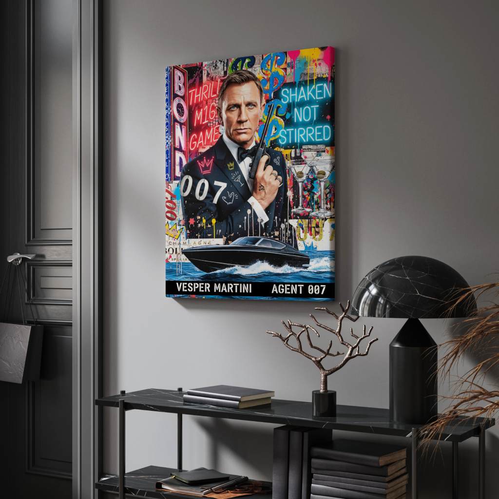 Bond - License to Pop - Leinwand