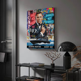 Bond - License to Pop - Leinwand