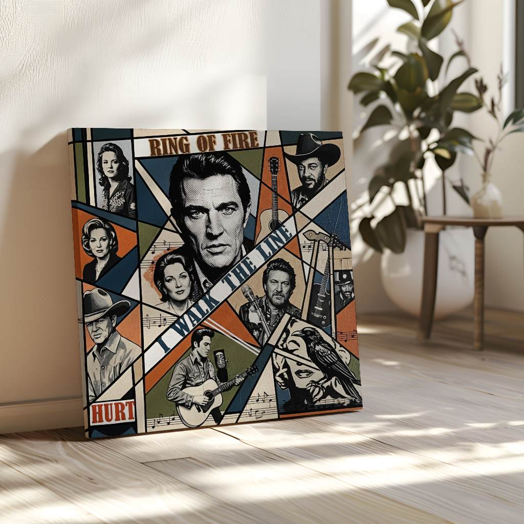 Johnny Cash - Canvas