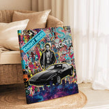 Knight Rider Pop - Leinwand