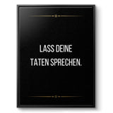 Let your actions speak - canvas