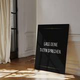 Let your actions speak - canvas