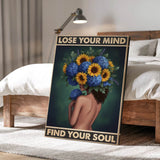 Lose your mind find your soul 9 - Leinwand