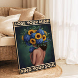 Lose your mind find your soul 9 - Leinwand