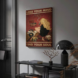 Lose your mind find your soul 7 - Canvas