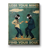Lose your mind find your soul 6 - Leinwand