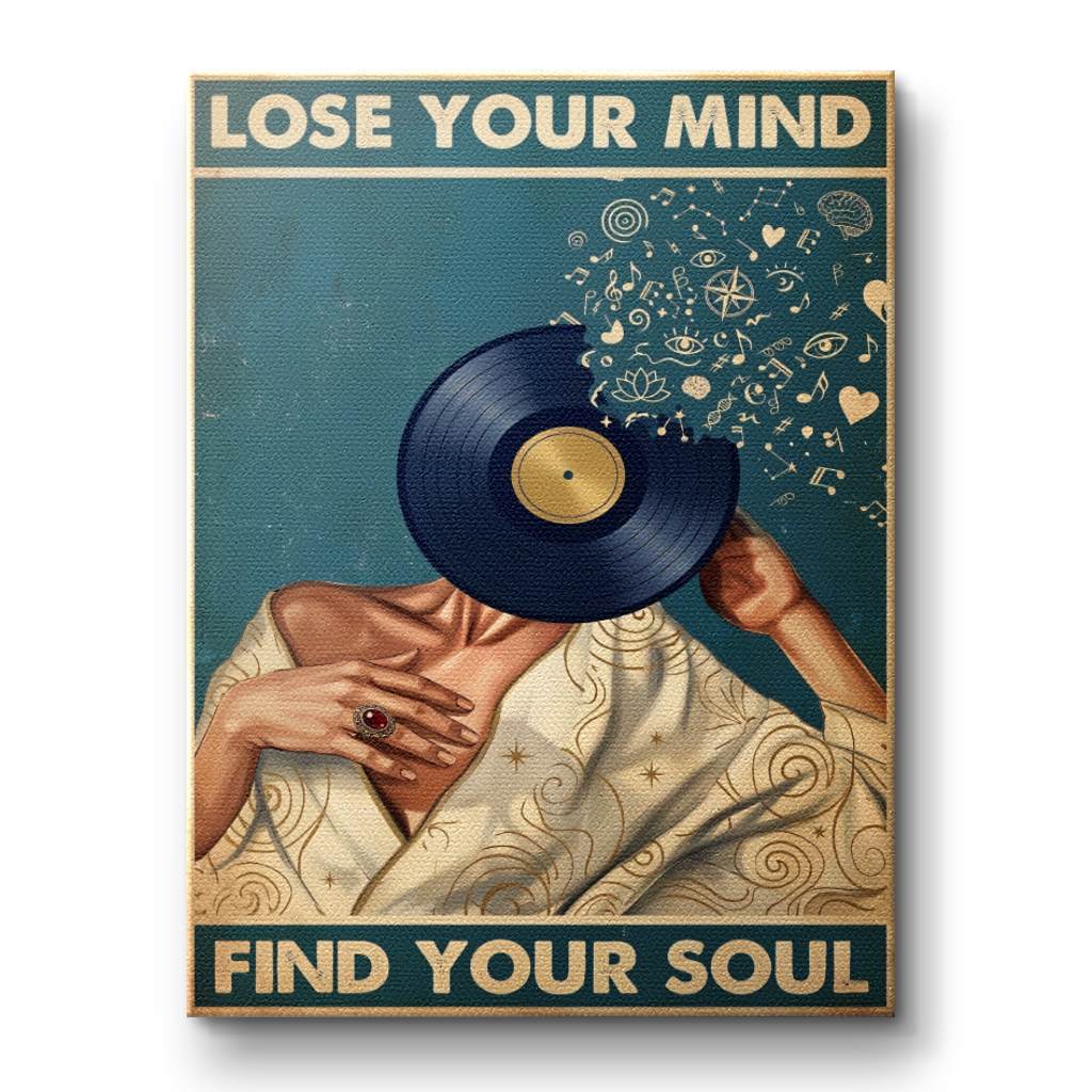 Lose your mind find your soul 8 - Leinwand