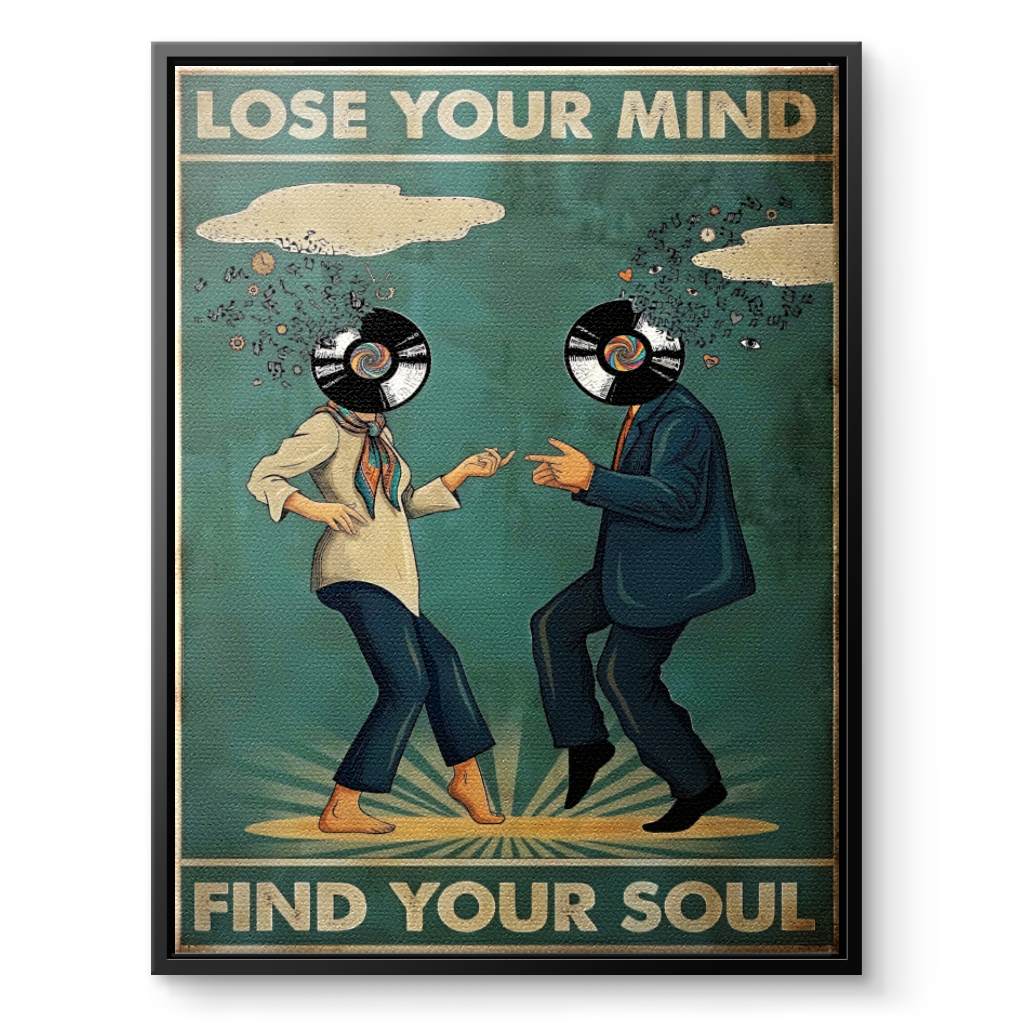 Lose your mind find your soul 6 - Leinwand