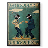 Lose your mind find your soul 6 - Leinwand