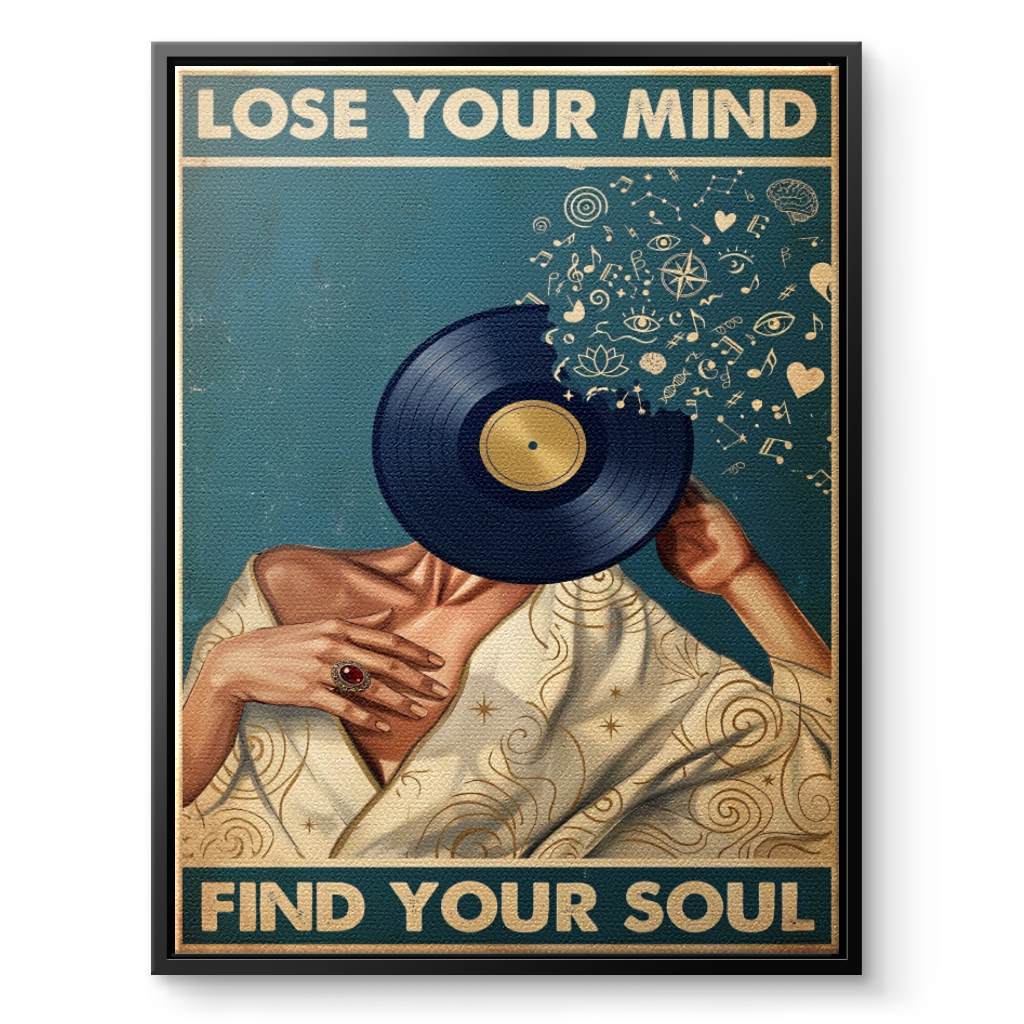 Lose your mind find your soul 8 - Leinwand