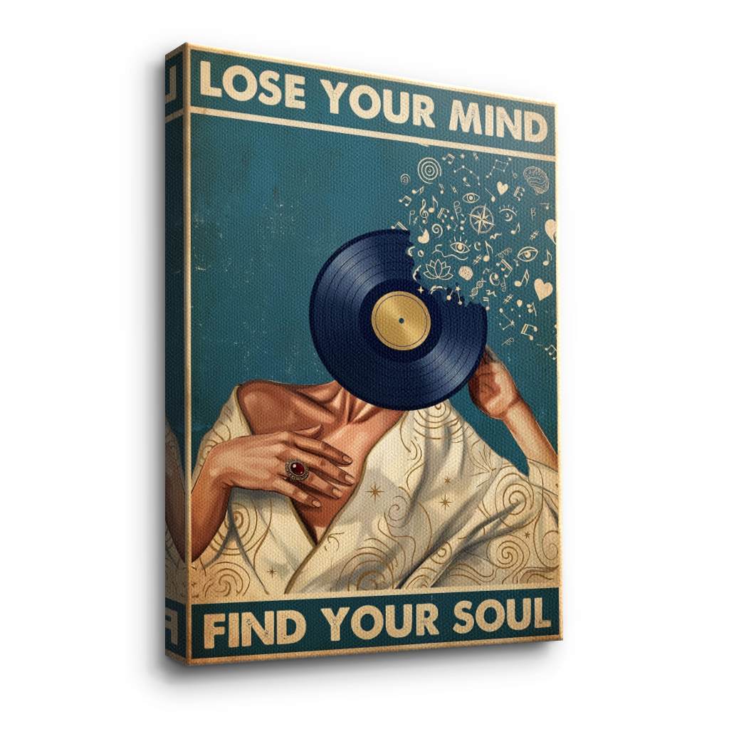 Lose your mind find your soul 8 - Leinwand