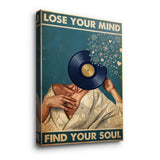 Lose your mind find your soul 8 - Leinwand