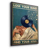 Lose your mind find your soul 8 - Leinwand