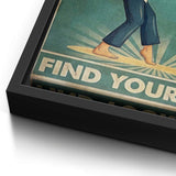 Lose your mind find your soul 6 - Leinwand
