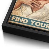 Lose your mind find your soul 8 - Leinwand
