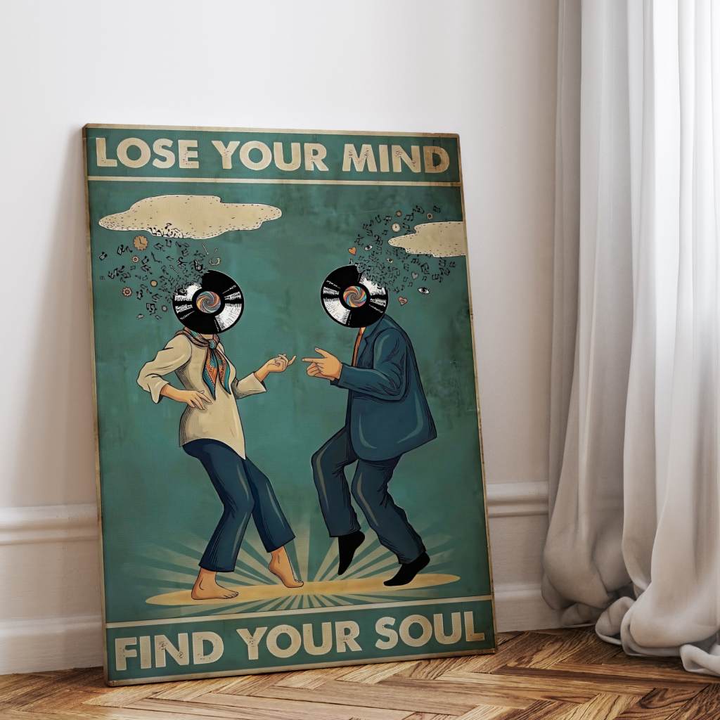Lose your mind find your soul 6 - Leinwand