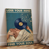 Lose your mind find your soul 8 - Leinwand
