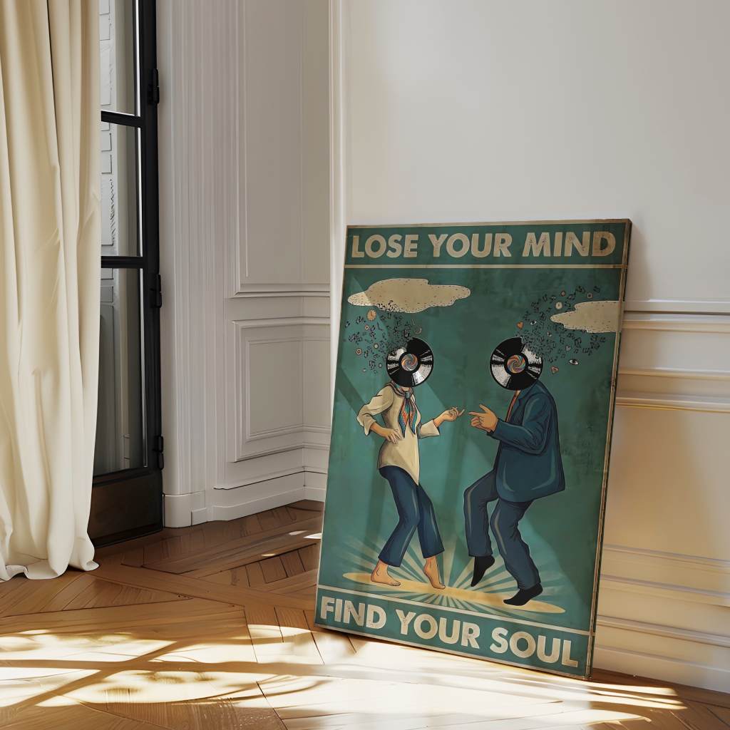 Lose your mind find your soul 6 - Leinwand