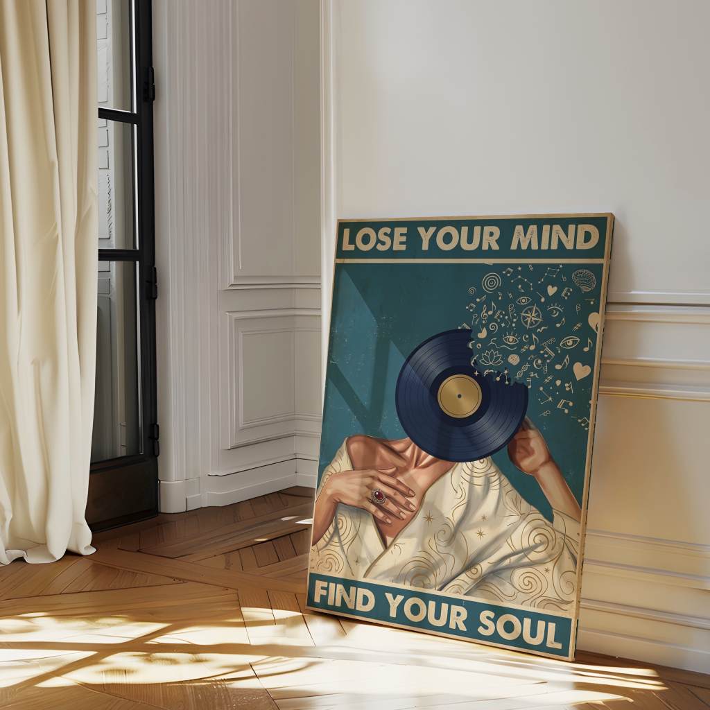 Lose your mind find your soul 8 - Leinwand