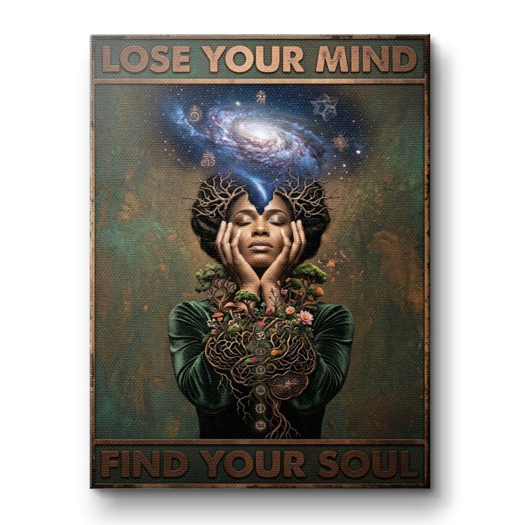 Lose your mind find your soul 11 - Leinwand