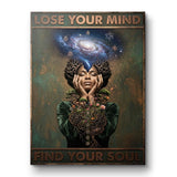 Lose your mind find your soul 11 - Leinwand