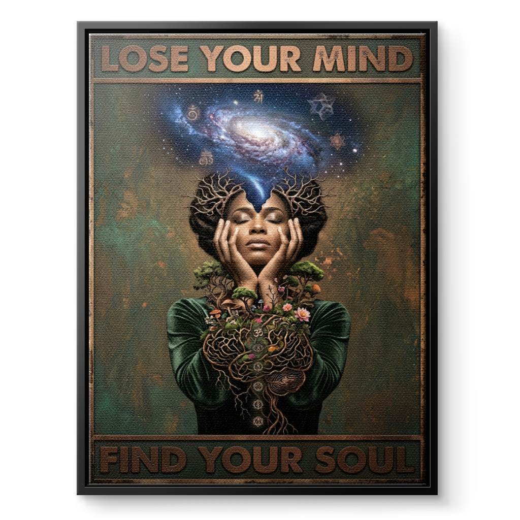 Lose your mind find your soul 11 - Leinwand