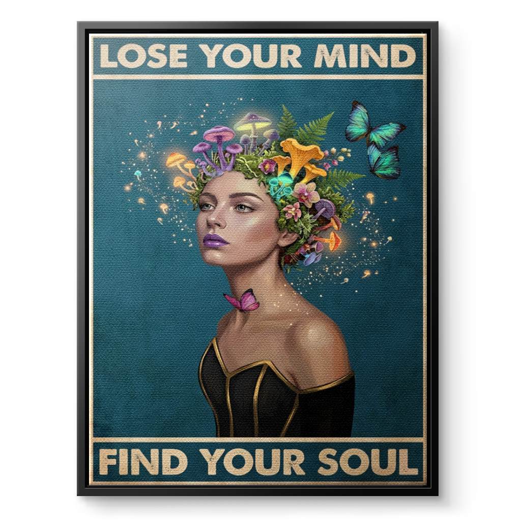 Lose your mind find your soul 14 - Leinwand
