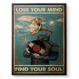 Lose your mind find your soul 17 - Leinwand