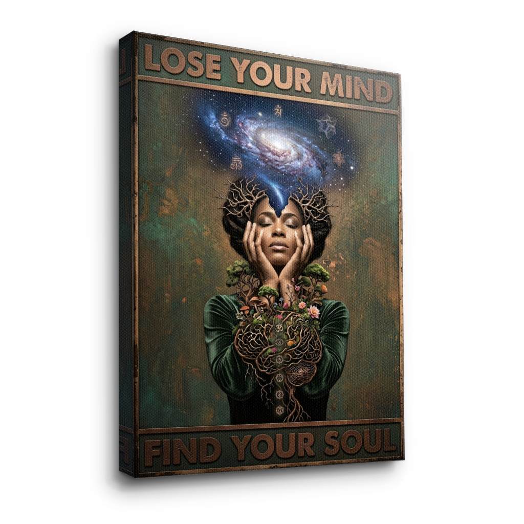 Lose your mind find your soul 11 - Leinwand