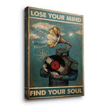 Lose your mind find your soul 17 - Leinwand