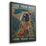 Lose your mind find your soul 13 - Leinwand