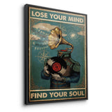 Lose your mind find your soul 17 - Leinwand