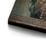 Lose your mind find your soul 11 - Leinwand