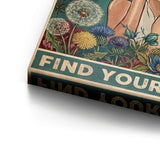 Lose your mind find your soul 18 - Leinwand