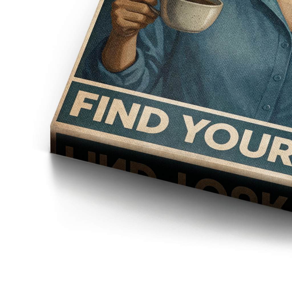 Lose your mind find your soul 15 - Leinwand