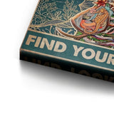 Lose your mind find your soul 13 - Leinwand