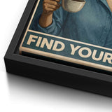 Lose your mind find your soul 15 - Leinwand
