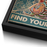 Lose your mind find your soul 13 - Leinwand