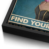 Lose your mind find your soul 14 - Leinwand